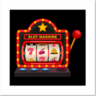 Slot Machine Lucky Game Posters and Art